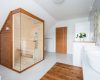 Návrh luxusní koupelny - domácí sauna